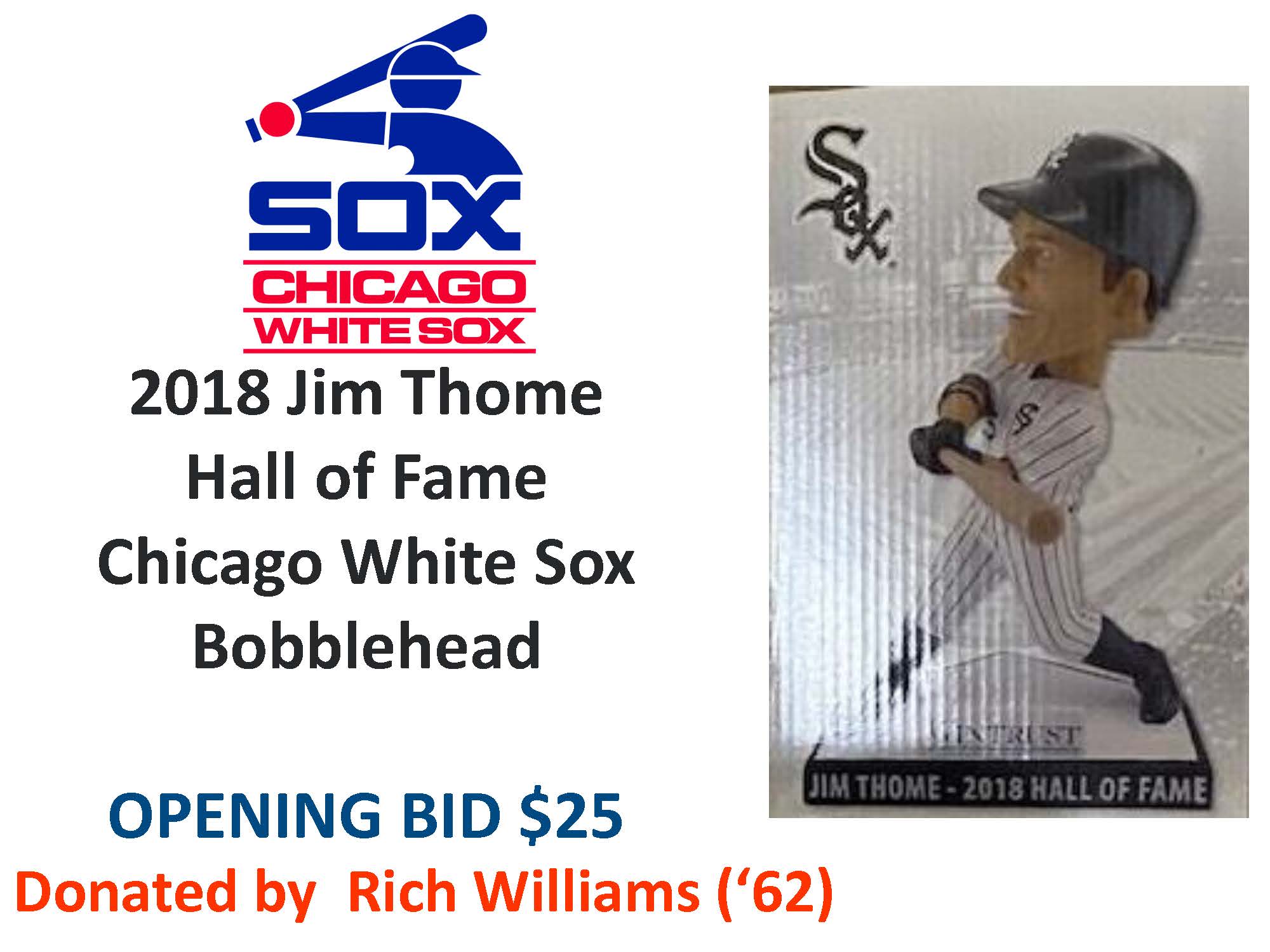 Featured image for “2018 Jim Thome Hall of Fame White Sox Bobblehead”