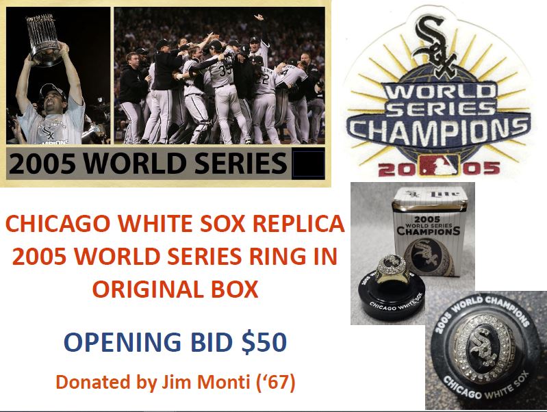 Featured image for “CHICAGO WHITE SOX REPLICA 2005 WORLD SERIES RING IN ORIGINAL BOX”