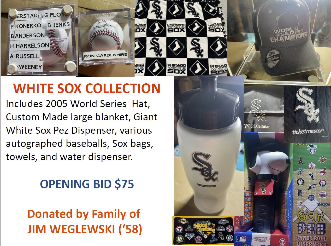 Featured image for “WHITE SOX COLLECTION”