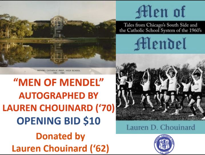 Featured image for ““MEN OF MENDEL” AUTOGRAPHED BY LAUREN CHOUINARD (70)”